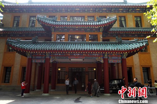 南京美龄宫80年来首次大修完工开放