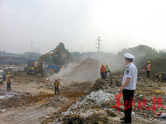 最后的违建房屋清拆完毕