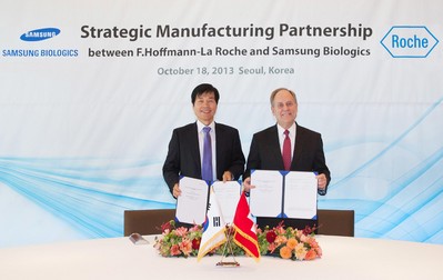 三星生物制剂公司与罗氏制药签署合作伙伴协议