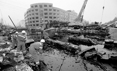 媒体称青岛燃气管道爆燃前一月曾进行安全大检