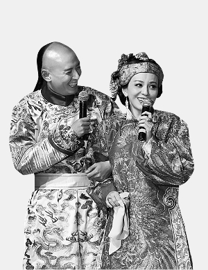 “韦小宝”韩栋和“韦春花”王琳