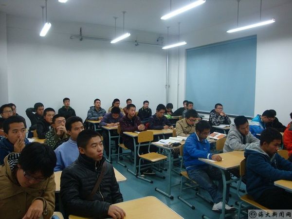 轮机工程学院轮陆2013中队举办数学建模经验