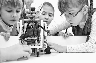 小学生体验机器人|俄罗斯|莫斯科