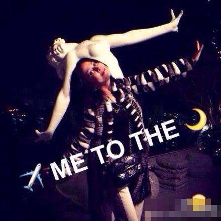 刘嘉玲模仿<em>裸体女</em>雕塑搞笑 张双臂优雅挺胸|刘