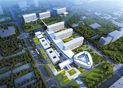 天坛医院新址开工 2017年迁至花乡