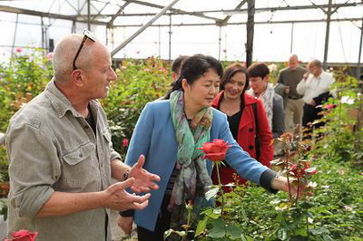 驻以色列大使高燕平访问希伯来大学农学院|农