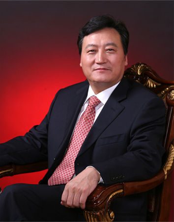 中国中铁公司执行董事、总裁白中仁。