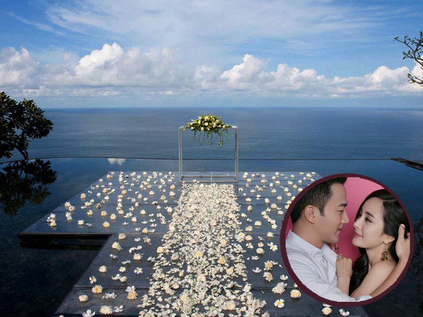 杨幂婚礼酒店曝光 背山面海低调奢华|婚礼|巴厘