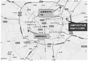 图1:成都市成华区龙潭街道同仁社区地块