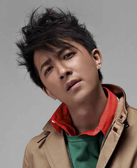 韩庚<em>短发发型</em>图片 酷帅气场十足|韩庚|发型_凤
