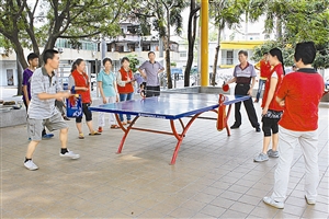 光明老人乒乓赛 赛出健康和欢乐|老年人|老年