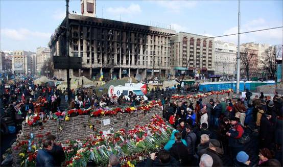 亚努科维奇政府面临杀害示威者的指控