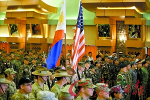 菲美肩并肩军演开幕|军演|演习