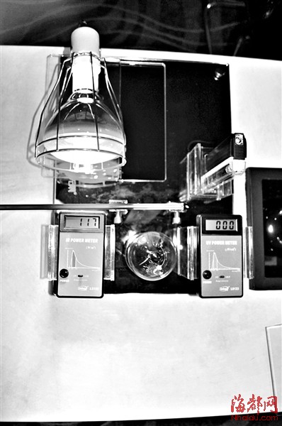 优质膜阻隔后，红外线指数仅为117