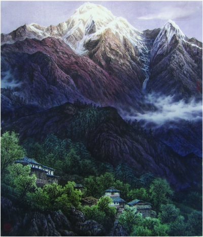 马硕国画作品欣赏