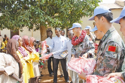 国际维和人员日,中国蓝盔在行动