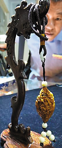 舟山名人核雕北京艺术馆开业|艺术品|艺术馆_凤