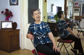 口述人:蒋祖慧 芭蕾舞编导,丁玲之女,80岁,现居北京。图/记者蒋丽梅