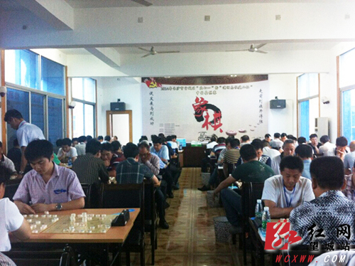 长沙市望城区举行全民健身节中国象棋比赛|长