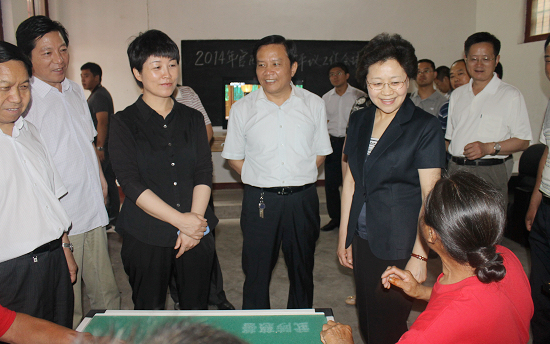 姜力副部长带队到河南省武陟县调研指导党的群