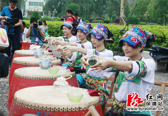 茶艺表演 刘玲 摄