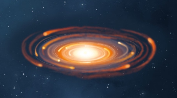 天文学家知道恒星和行星都由星际气体云形成,但仍不清楚具体机制.