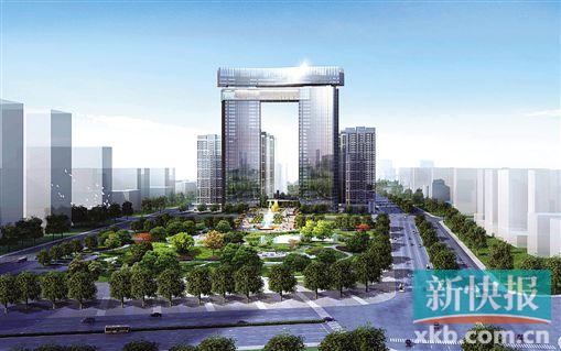 ■“南海之门”将成为南海东部新地标。(效果图)