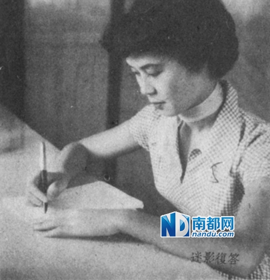 许老自述:我给林黛写过信,签名过她的收到照!|上弹指漂女生图片