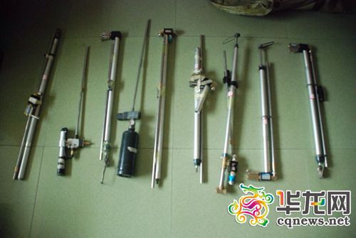 被警方查获的“快排”。 大渡口警方供图 华龙网发
