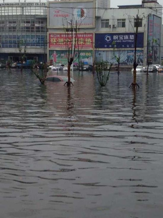 合肥“海景”（网友供图）