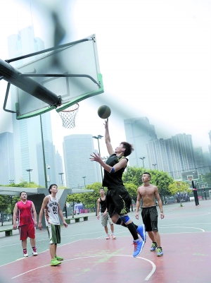 搜罗广州各区篮球场边健身边耍帅