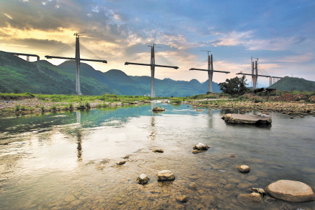 郴州赤石大桥年前将合龙|施工|主梁_凤凰资讯