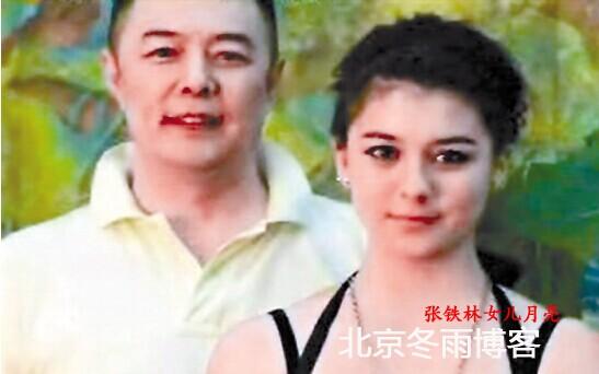 　　张铁林与女儿