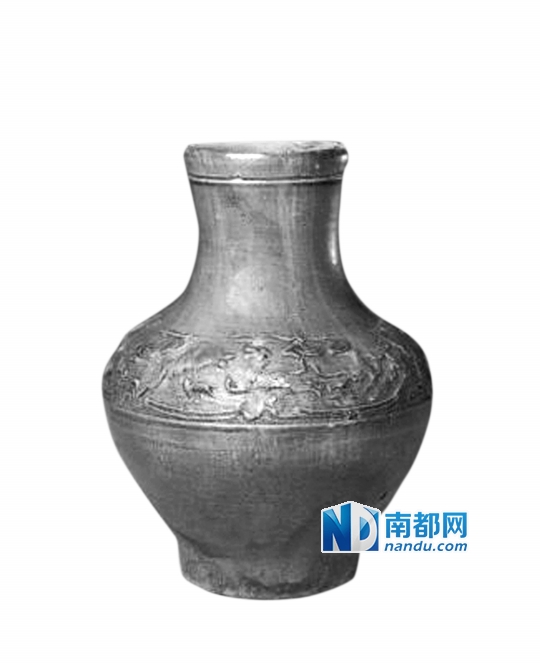 香港经常会拍卖汉代绿釉陶|陶器|陶壶_凤凰资讯