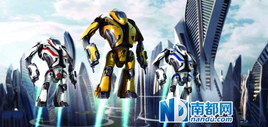 “星际决战”中的场景。资料图片