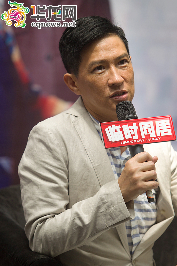 46岁夺取影帝的张家辉更显成熟魅力。记者 蒋霞曦 摄