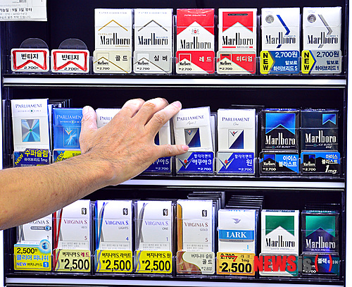 韩将上调香烟价格 非法囤积者剧增|韩国|朝鲜