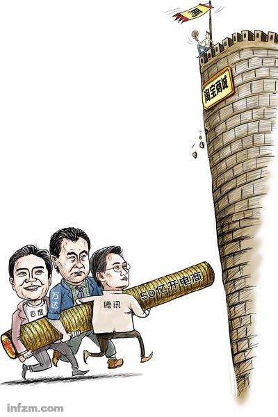 腾百万做电商:玩淘宝还是乌托邦|万达|广场