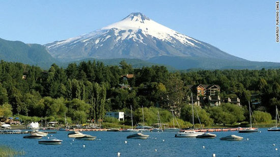 智利：比亚里卡火山