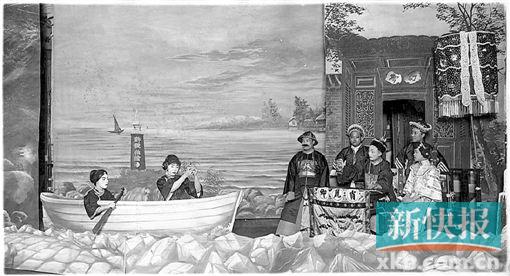 ■上世纪30年代,粤剧就出现了立体舞台。