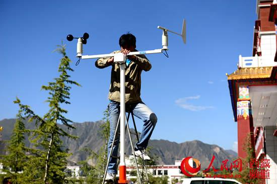 西藏首批5个标准化校园气象站开建 年底试运行