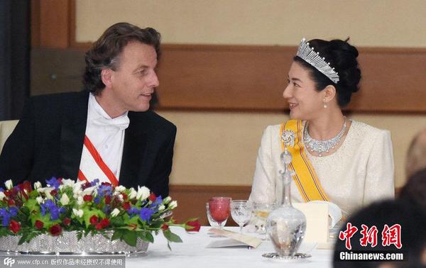 日本太子妃雅子11年来首次出席皇宫国宴