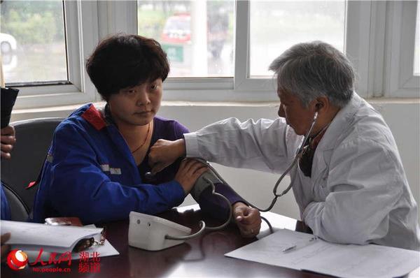 中石化湖北公司职业健康体检让员工远离职业病