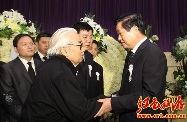 <em>刘志丹</em>之<em>女</em>刘力贞遗体告别仪式在西安市殡仪馆