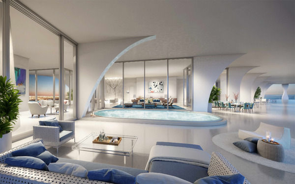 屌丝福利:一睹土豪奢华顶层公寓风采(组图)|住