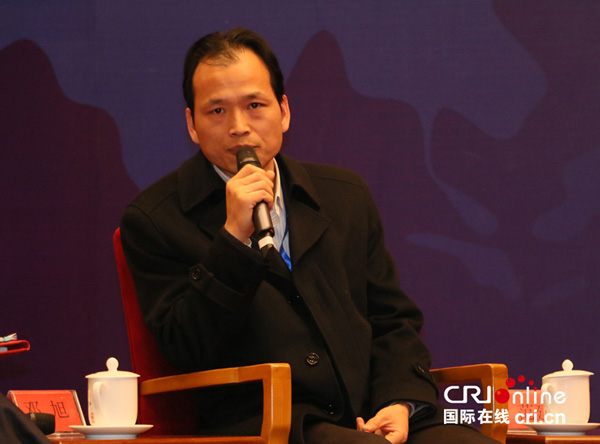 中国国际广播电台国际在线总裁范建平在第二圆桌论坛发言