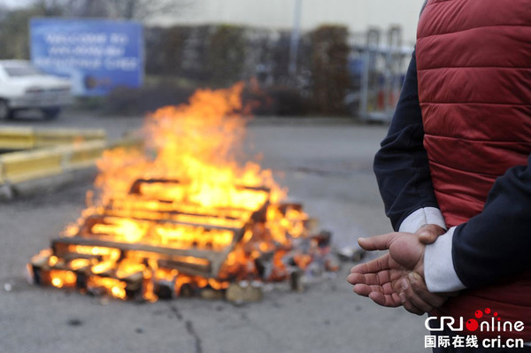 比利时各行业举行全国大罢工 抗议政府经济措