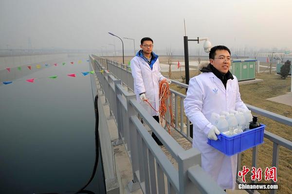 天津南水北调中线工程正式通水|天津|滨海