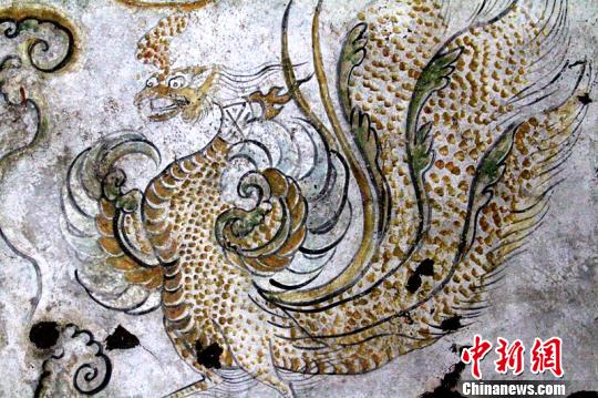 探访西安唐宰相韩休墓珍贵壁画揭取搬迁(图)|墓