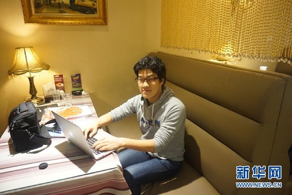 神原立行 22岁(新华网 李大超摄)